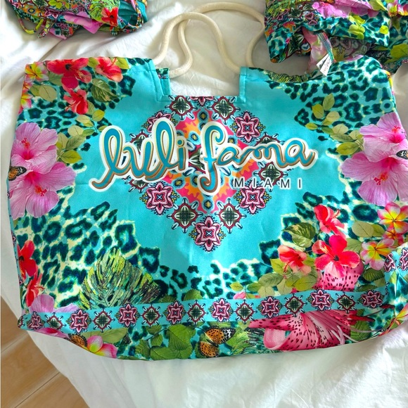 Luli Fama LULI ISLAND - Knotted One Piece, XS + bag - Picture 8 of 8